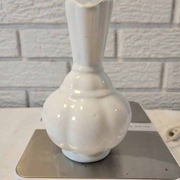 White Mini Pitcher -- #1040 - Picture 2 of 6